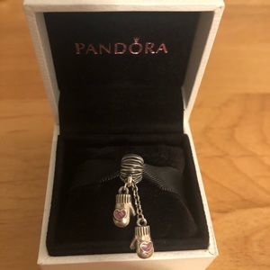 Winter mittens pandora charm